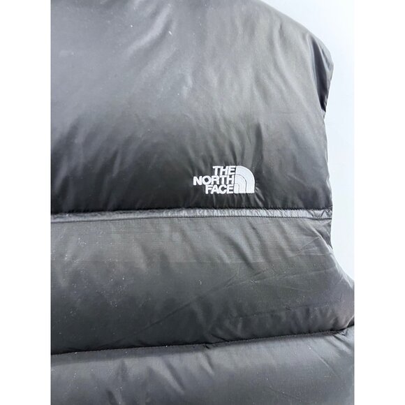 The North Face Black 700 Down Insulated Puffer Vest XL Nuptse - Picture 6 of 13